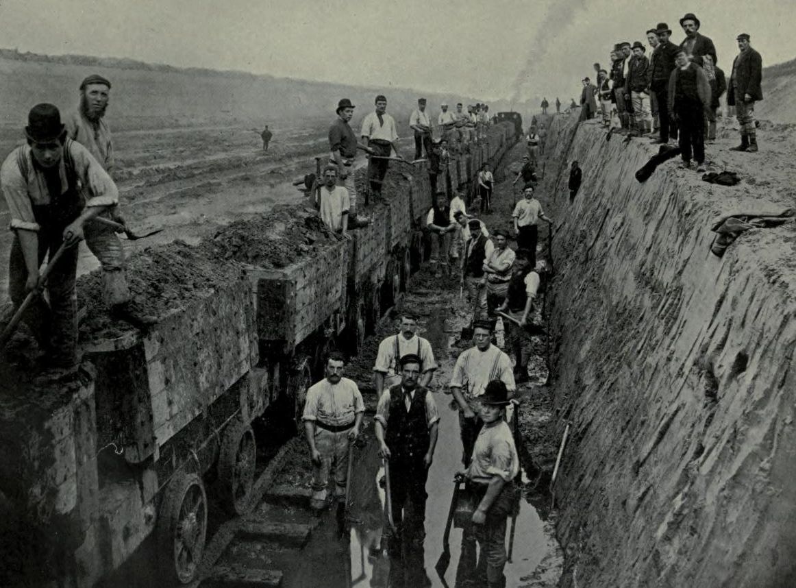 History 1887 Shipping Canal Construction